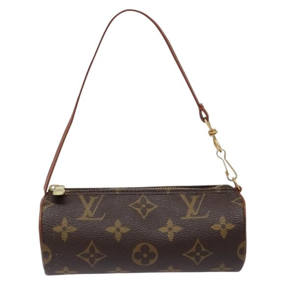 LOUIS VUITTON Monogram Papillon Pouch LV Auth BA4883 - Picture 11 of 16